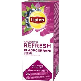 Lipton Blackcurrant Tea 1x25 påsar